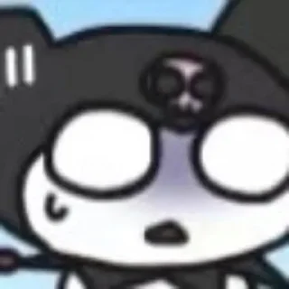 Sticker from Kuromi