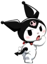 Sticker from Kuromi