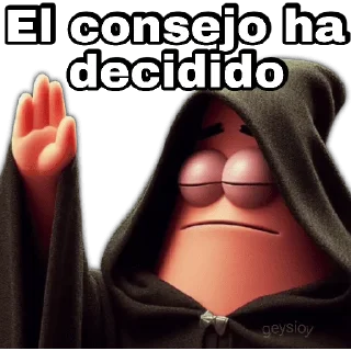 😀 emoji El consejo 🧑‍⚖️ Patricio R⭐ Telegram sticker 9 of 20