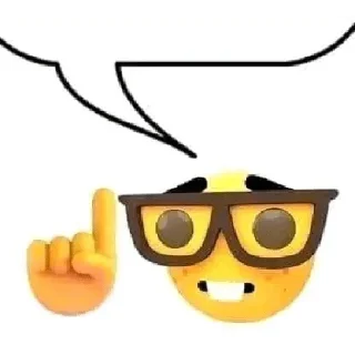 🤓 emoji F Telegram sticker 13 of 60