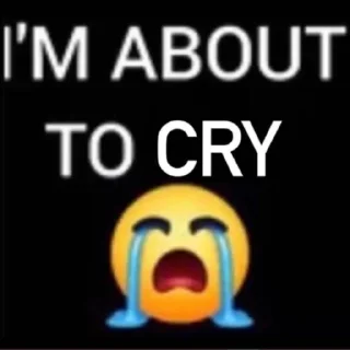 😭 emoji Real Telegram sticker 14 of 68