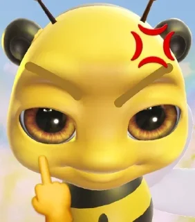 😡 emoji punyaa keyy Telegram sticker 20 of 29