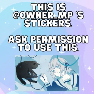 Sticker from Stixx of @owner_mp (ask permission first to use it)