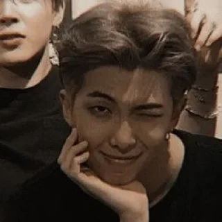 ⚔ emoji kim namjoon mood ! @CLOVDBREAD Telegram sticker 15 of 51