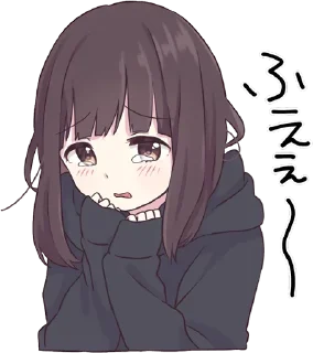 😰 emoji 哭哭和玉玉 Telegram sticker 12 of 47