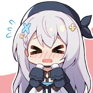 😊 emoji 哭哭和玉玉 Telegram sticker 24 of 47