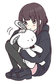 😞 emoji 哭哭和玉玉 Telegram sticker 14 of 47