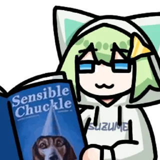 Sticker from 撕梓咩 系列3 @zhaxia_cn @SuzumeUnofficial