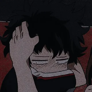 🌿 emoji Midoriya Izuku @nexunussq @rintanghye Telegram sticker 15 of 57