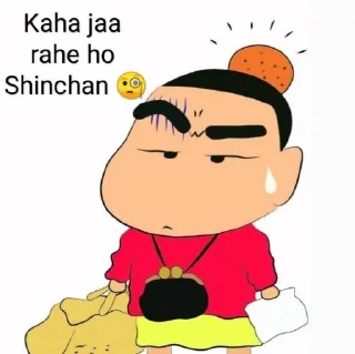 Sticker from Shinchan