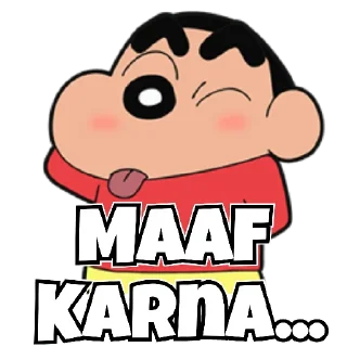 Sticker from Shinchan