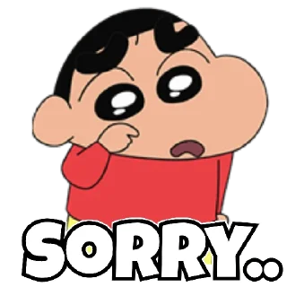 Sticker from Shinchan