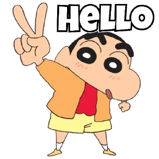 😀 emoji Shinchan Telegram sticker 13 of 15