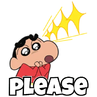 😀 emoji Shinchan Telegram sticker 7 of 15