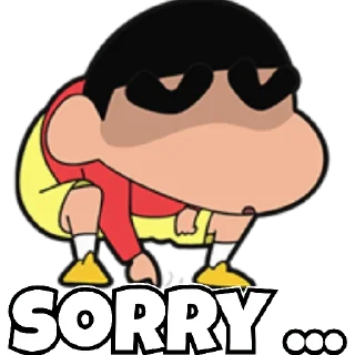 😀 emoji Shinchan Telegram sticker 12 of 15