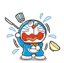 😱 emoji doraemon Telegram sticker 15 of 21