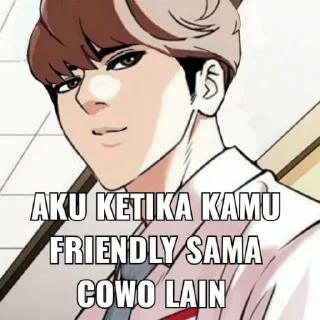 Sticker from lawak banget banhahaha