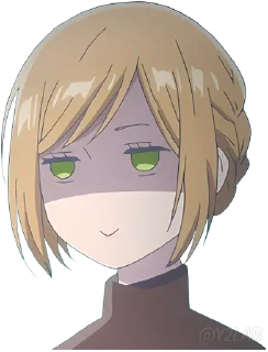 🙂 emoji @Y2Lab Yamada-kun to Lv999 no Koi wo Suru Telegram sticker 18 of 45