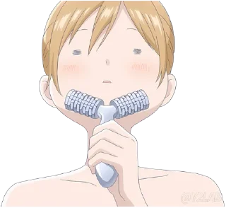😊 emoji @Y2Lab Yamada-kun to Lv999 no Koi wo Suru Telegram sticker 16 of 45