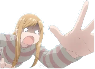 😭 emoji @Y2Lab Yamada-kun to Lv999 no Koi wo Suru Telegram sticker 22 of 45