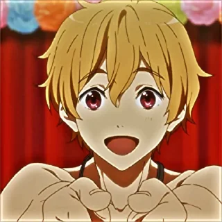 🌻 emoji Nagisa Hazuki |• @animestckr Telegram sticker 5 of 35
