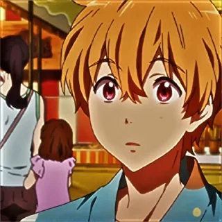 🌻 emoji Nagisa Hazuki |• @animestckr Telegram sticker 2 of 35