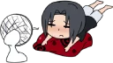😴 emoji Dee Madara Telegram sticker 24 of 89