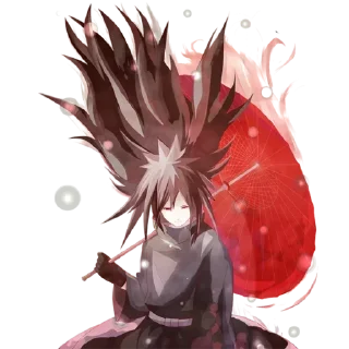 😔 emoji Madara Telegram sticker 8 of 28