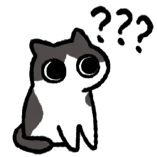 🤔 emoji BACO猫猫 Telegram sticker 17 of 24