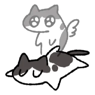 😵 emoji BACO猫猫 Telegram sticker 16 of 24