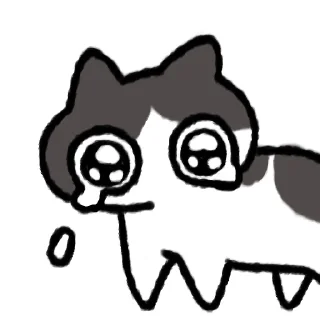😢 emoji BACO猫猫 Telegram sticker 8 of 24