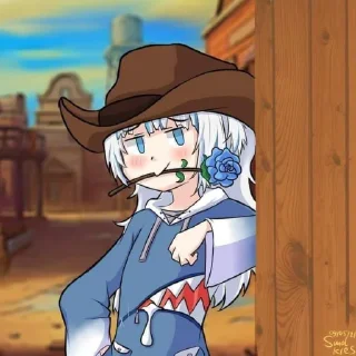 🤠 emoji Cowboy Telegram sticker 1 of 17