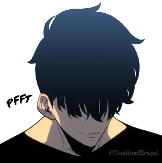 🙂 emoji Ayanokōji's stic-pack by @SungJinwooRobot Telegram sticker 5 of 100