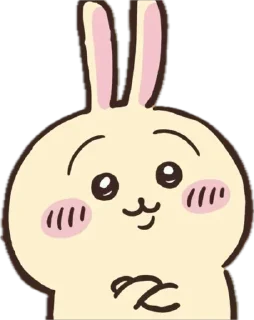 😐 emoji Chiikawa Telegram sticker 20 of 120