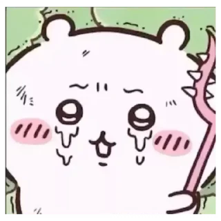 💚 emoji Chiikawa Telegram sticker 8 of 28