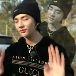 🤨 emoji random hyunjin! @traykieds Telegram sticker 16 of 40