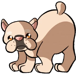 🐕 emoji @stickermaze│@stickerXhub│𝐂𝐔𝐓𝐄 𝐕𝐈𝐁𝐄𝐒 𝟐 Telegram sticker 5 of 35