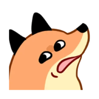 ⭐️ emoji fox friends 2 @moe_sticker_bot Telegram sticker 22 of 40