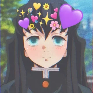 🔳 emoji Muichiro @xvieravelyn @Hinatastick Telegram sticker 13 of 53