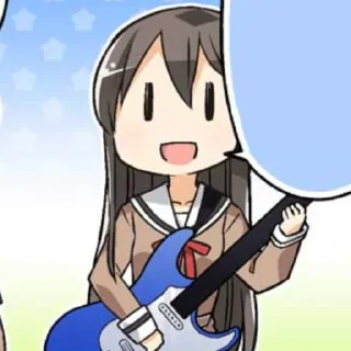 🎸 emoji ✽ུ ֺ 𝂅 @CheerfulGentle ໑ @xyelloarc ེི ྀ Telegram sticker 18 of 55