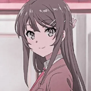 🌸 emoji 🌷sakurajima mai🌸 by :: @arlettagallery Telegram sticker 24 of 30