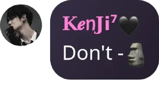 🗿 emoji 𝐊𝒆ɴ𝐉𝗶⁷🖤's pack by @Makima_UltraXBot 1 Telegram sticker 18 of 49