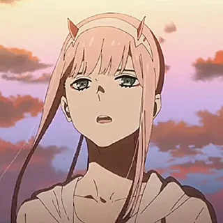 📜 emoji ㅤㅤ Zero Two ⋆ @rabbitsticker Telegram sticker 7 of 45