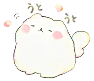 💭 emoji @ikmut ₍ᐢ.  ̫.ᐢ₎ Telegram sticker 24 of 40