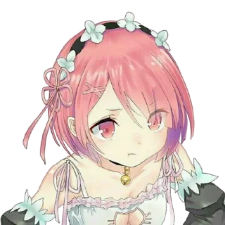 😡 emoji Re : Zero @StickersofWeeb Telegram sticker 19 of 45