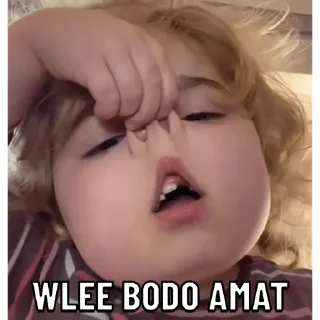 😀 emoji BOCIL NAKAL Telegram sticker 12 of 15