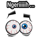 🙄 emoji ~ Out-of-Topic ~ Telegram sticker 3 of 90