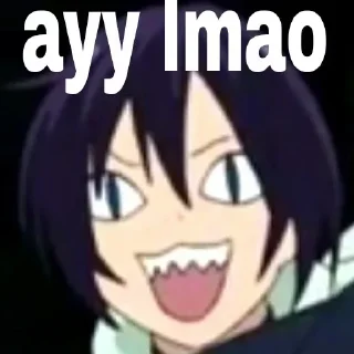 😂 emoji BADASS ANIME PACK Telegram sticker 14 of 118