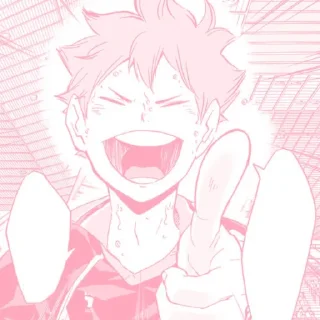 🏐 emoji ✶› 𝐇inata 𝐒hoyo﹗@toumanarea Telegram sticker 1 of 50