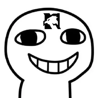 😁 emoji @KurangRam's kang pack Vol.1 Telegram sticker 20 of 95